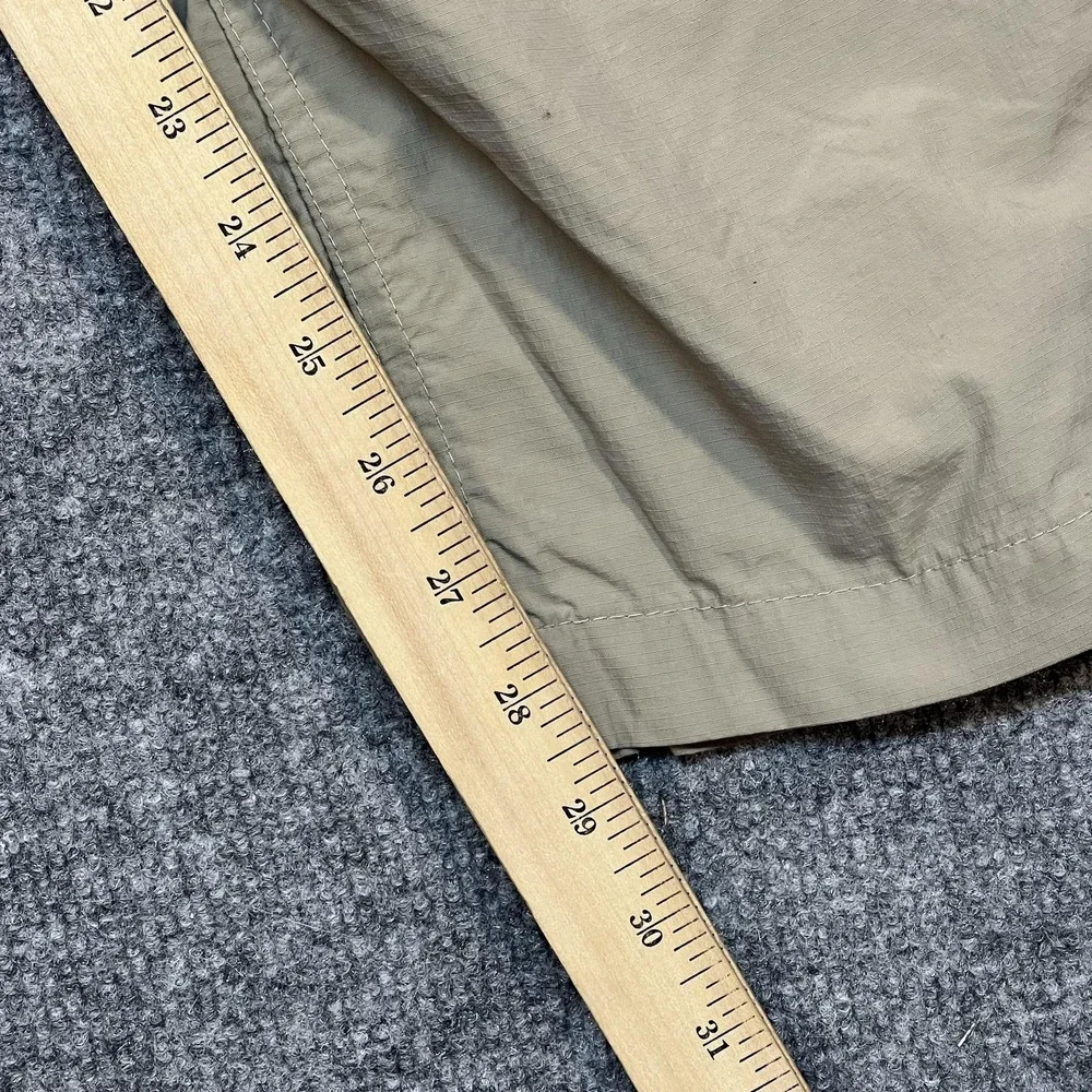 Columbia Pants Mens 40x30 Beige Convertible Cargo Lightweight Hiking Outdoor